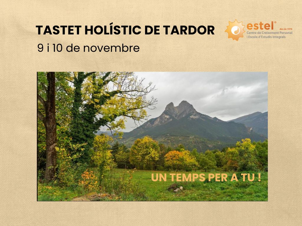 Tastet tardor natura paisatge